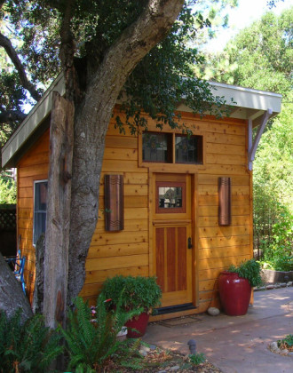 WMR Residential Design. Unique hut project, Santa Cruz, CA.